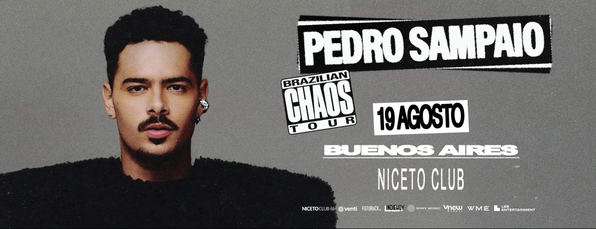 Pedro Sampaio en Niceto Club (+18 años)