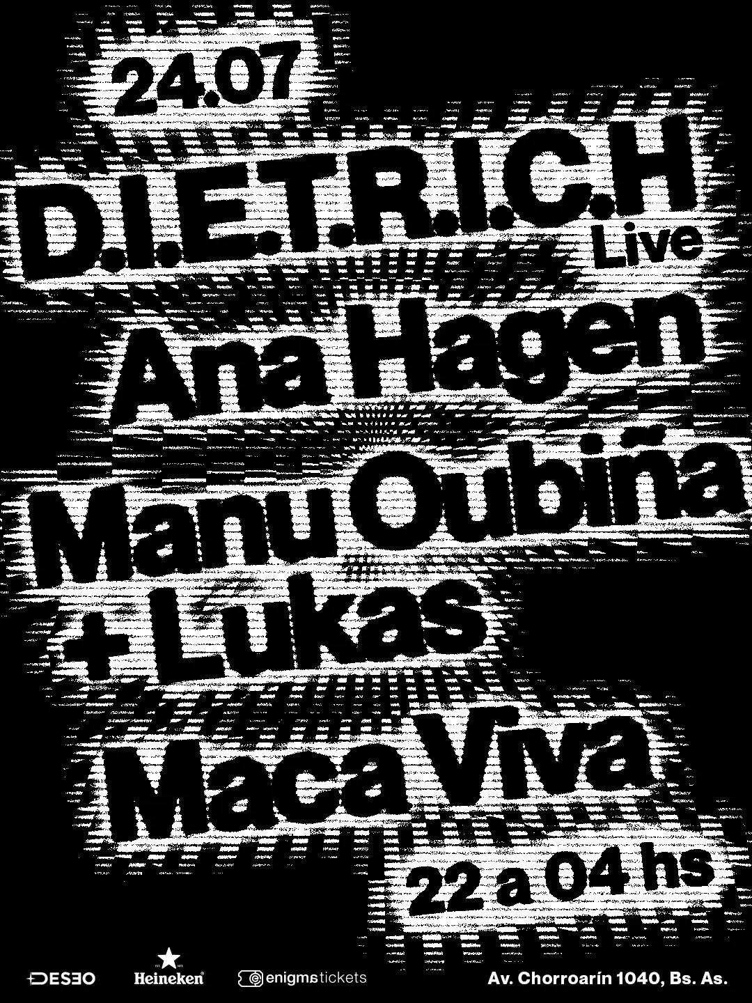 DIETRICH (LIVE), Ana Hagen & MÁS