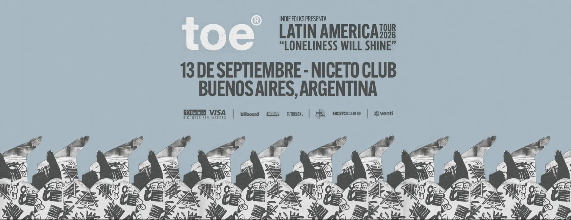 TOE en Niceto Club (+18 años)