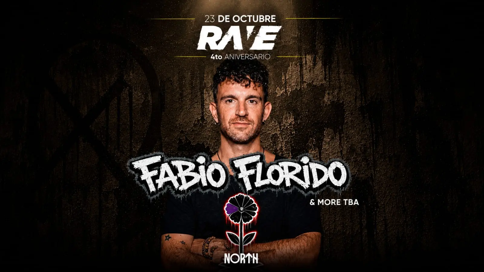 Fabio Florido en Rave Aniversario