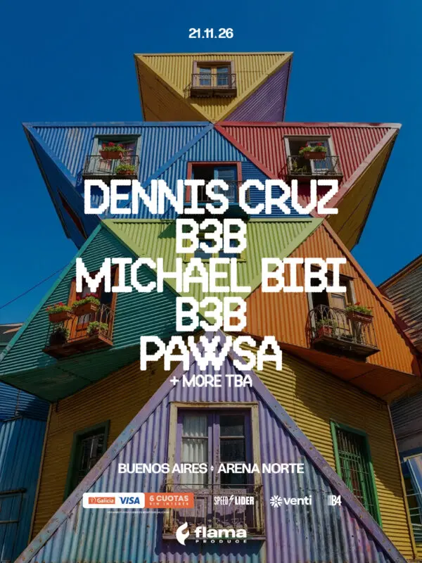 Dennis Cruz B3B Michael Bibi B3B PAWSA & MORE ARTISTS [SOLID GROOVES] - by FLAMA, ARENA NORTE