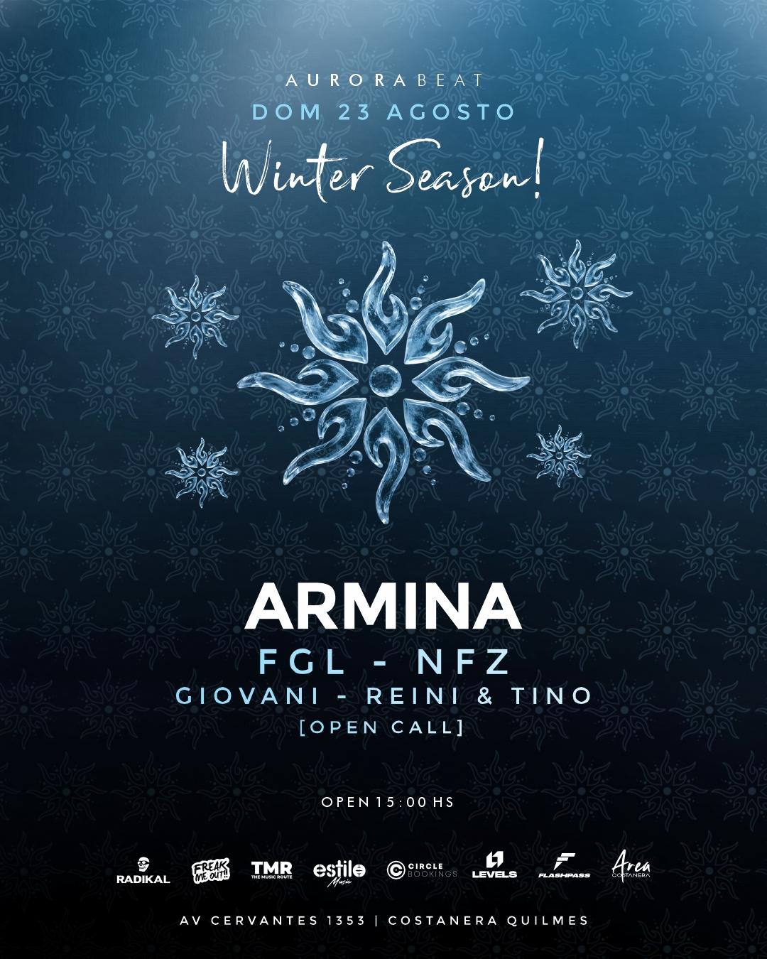 Armina x Aurora, Area Costanera, Quilmes Buenos Aires