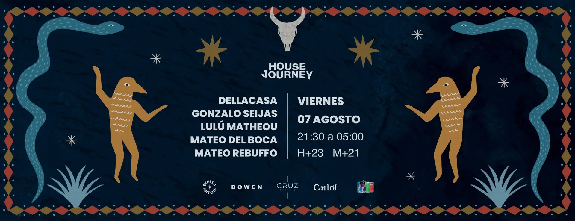 HOUSE JOURNEY  (DELLACASA, GONZALO SEIJAS, LULU MATHEOU, MATEO DEL BOCA, MATEO REBUFFO)