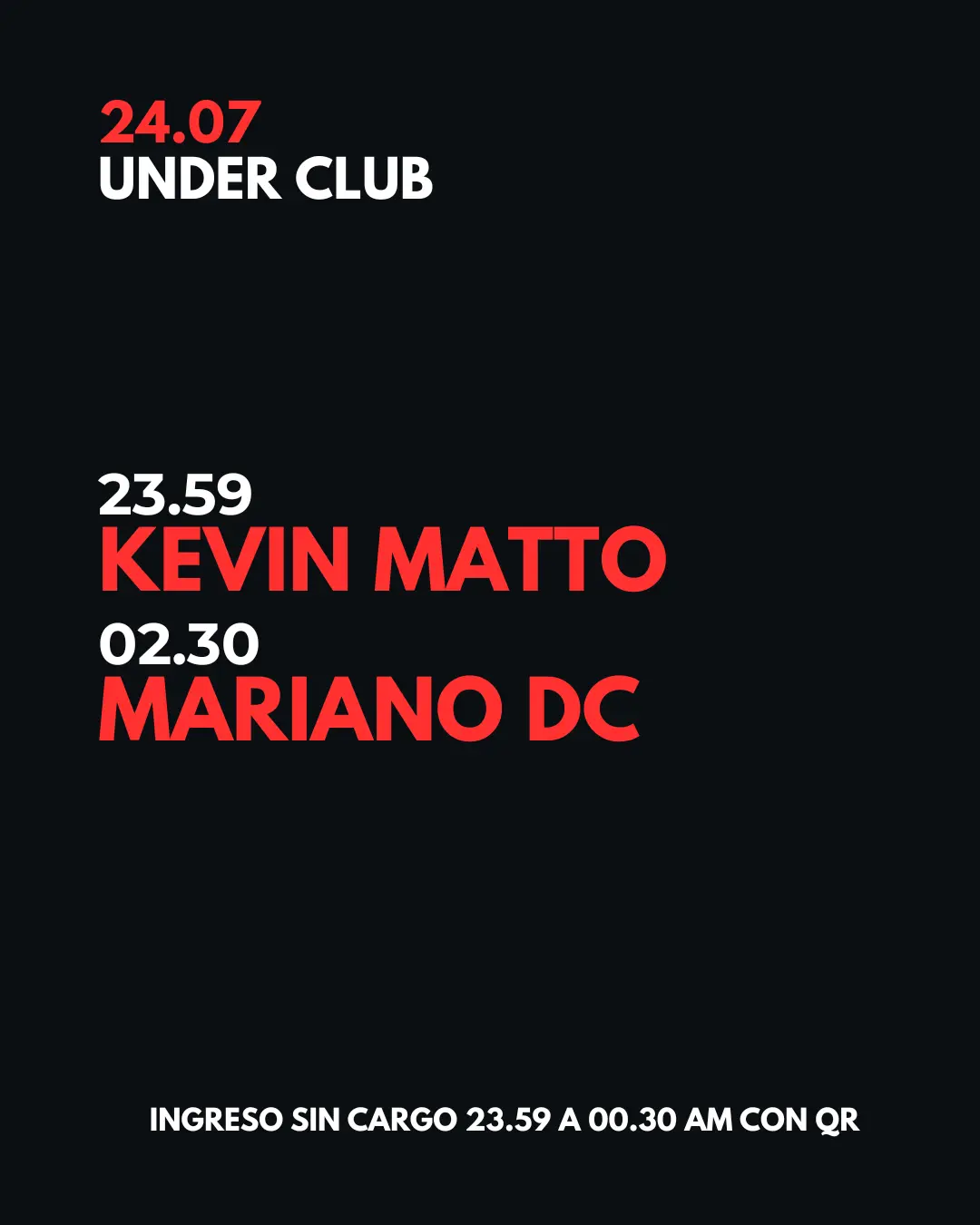 Kevin Matto - Mariano DC