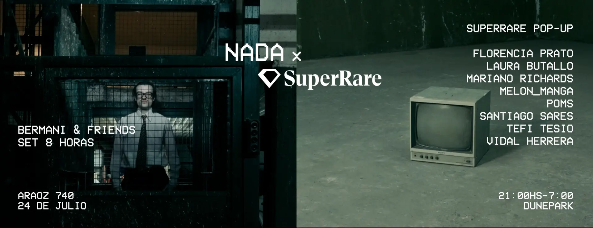 Bermani 8hs + Superrare Pop-up
