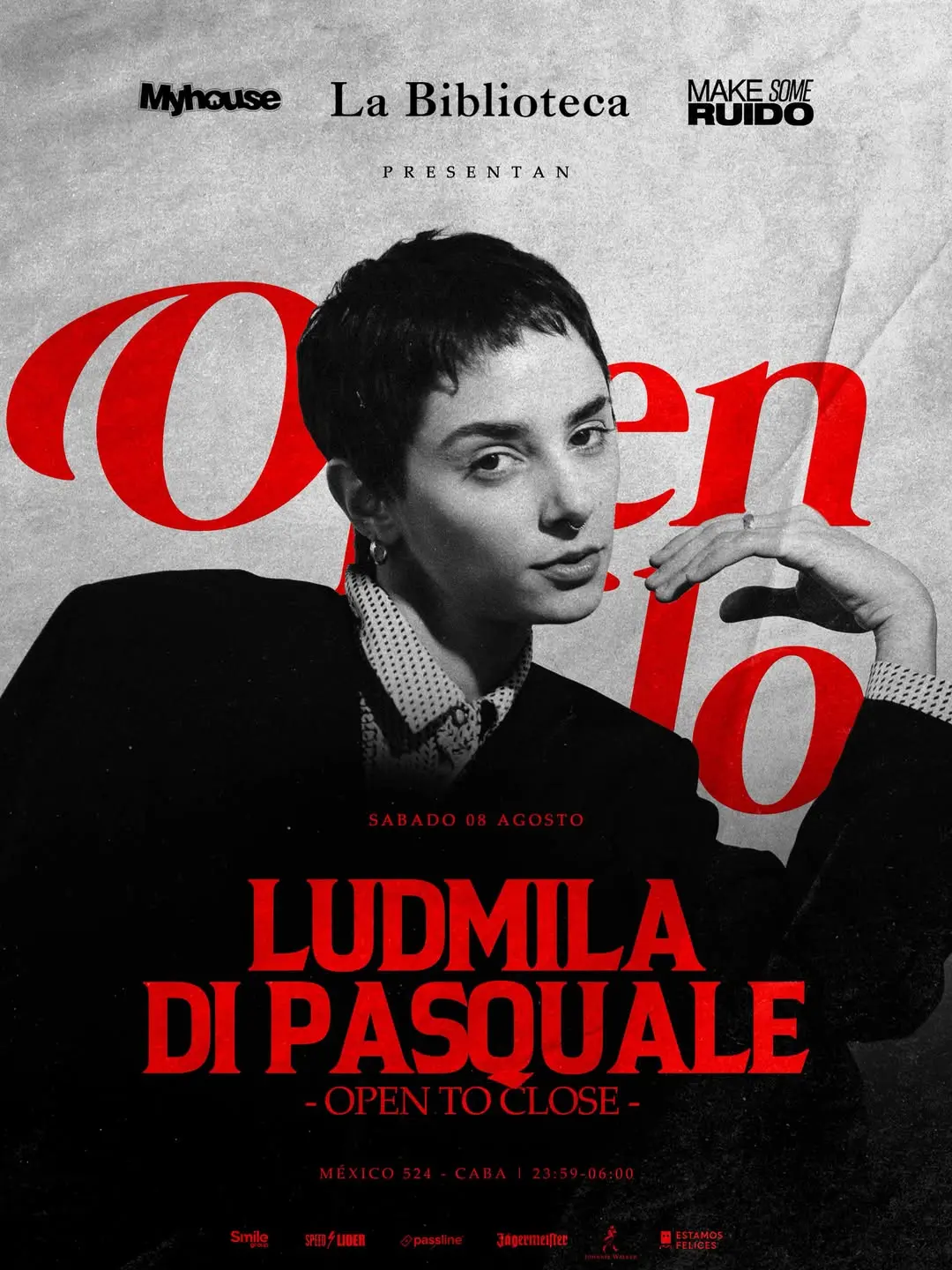 Ludmila Di Pasquale x La Biblioteca, San Telmo Buenos Aires