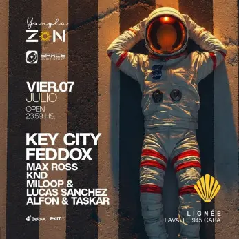 Key City + Feddox x Yamyla Zon, Lignée, Microcentro Buenos Aires