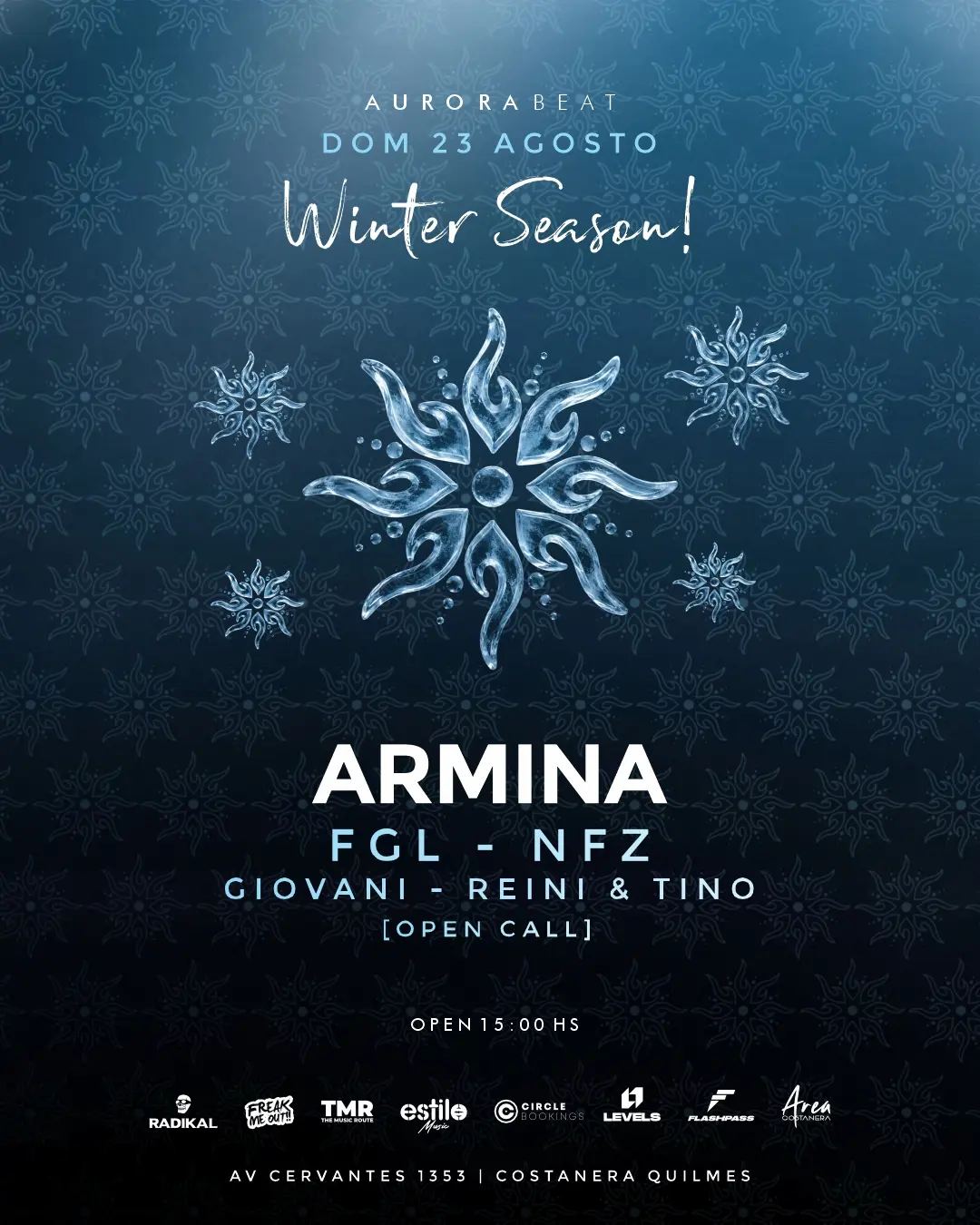 Armina x Aurora, Area Costanera, Quilmes Buenos Aires
