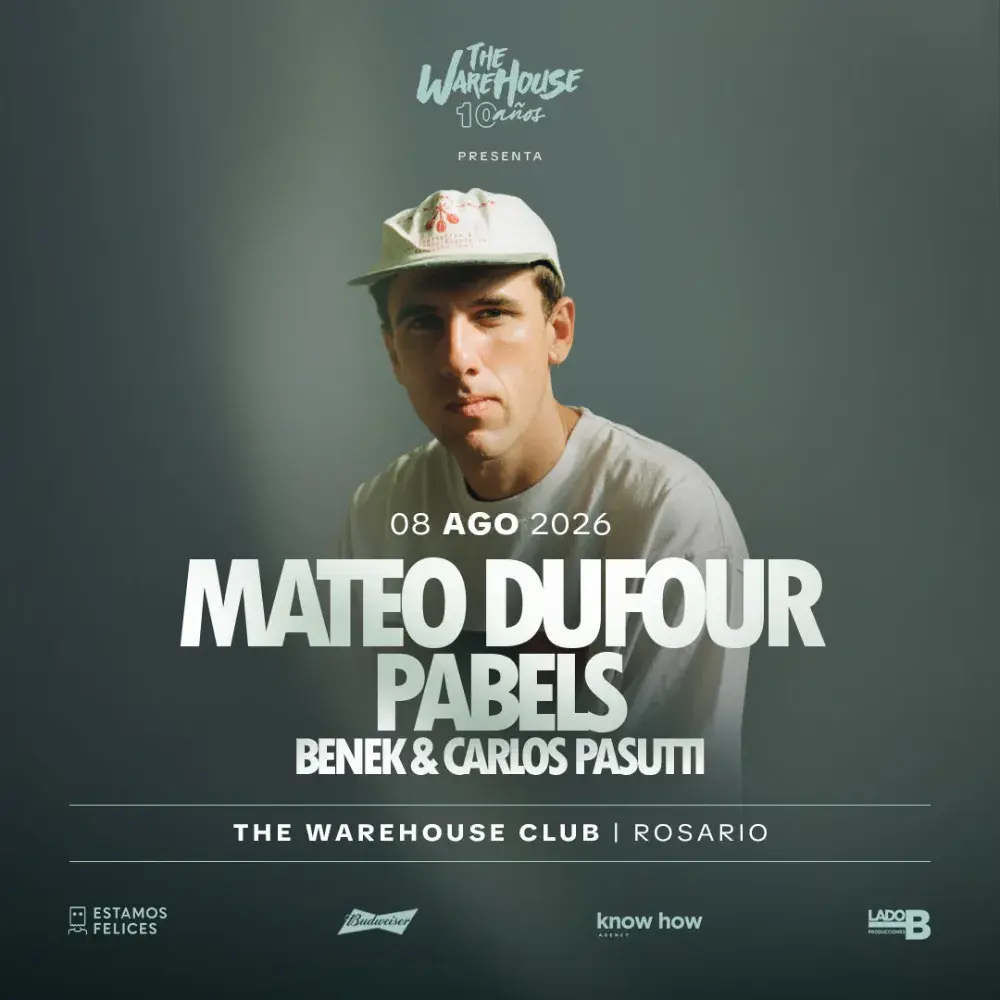 The Warehouse 10 años presenta: Mateo Dufour