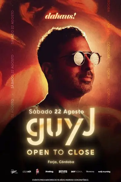 dahaus! presenta: Guy J (open to close) — Forja