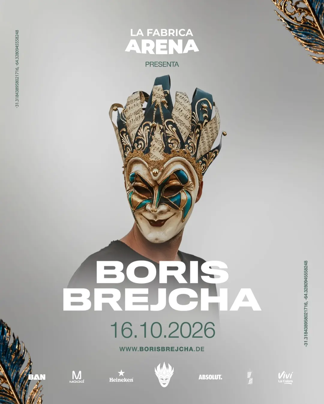 Boris Brejcha & MORE ARTISTS – by LA FABRICA, CORDOBA