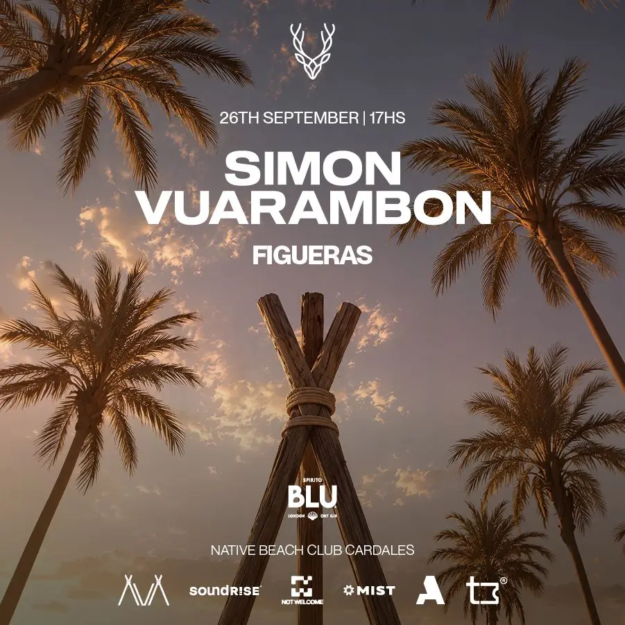 Simon Vuarambon, Sunset x Ava, Native Beach Club, Cardales Buenos Aires