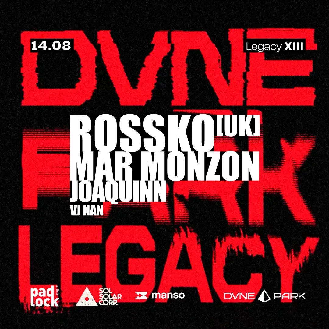 DVNE PARK LEGAVY VOL. XIII - ROSSKO