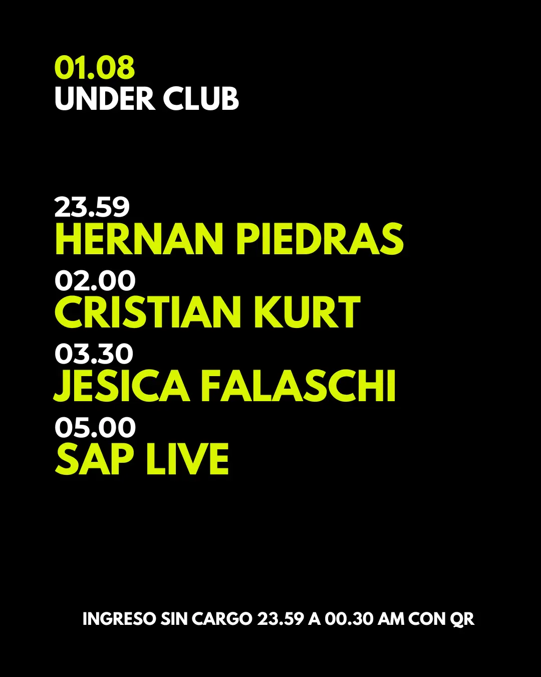 Hernan Piedras - CRISTIAN KURT - JESICA FALASCHI - SAP LIVE