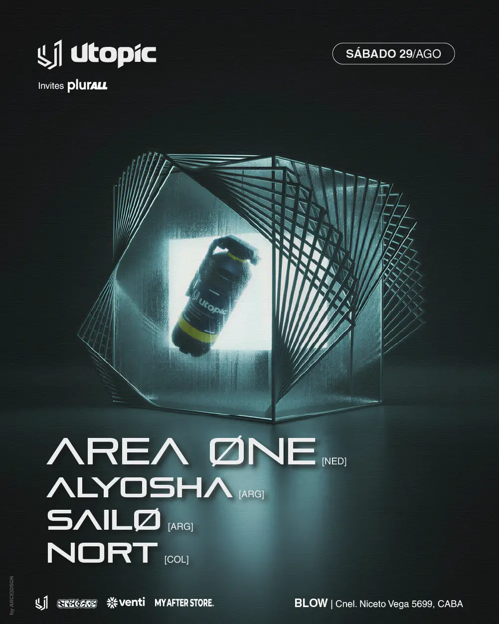 UTOPIC pres.: AREA ØNE + SAILØ + ALYOSHA + NORT