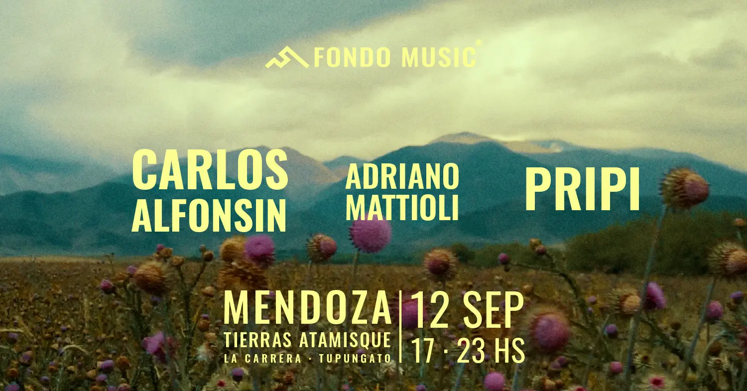 Fondo Music Mendoza x Tierras Atamisque