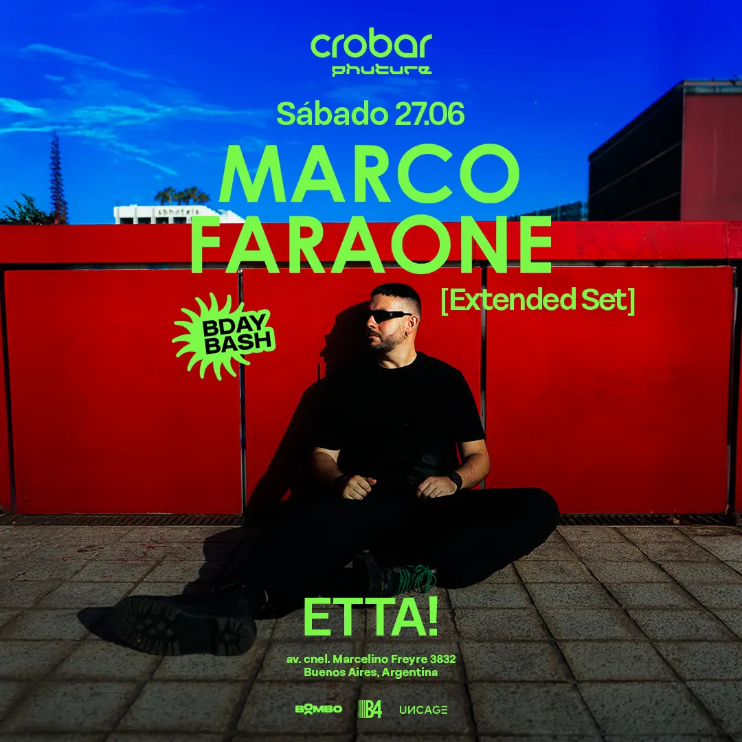 Crobar Phuture Pres.: Marco Faraone