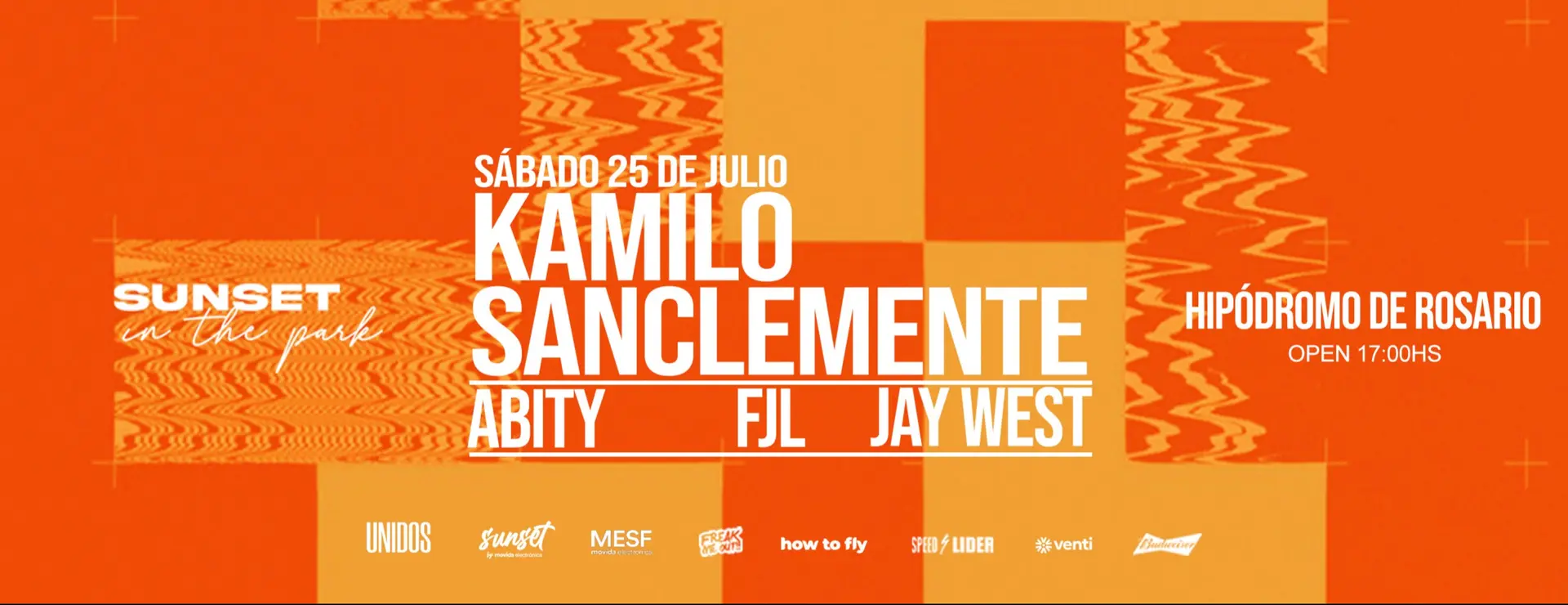 KAMILO SANCLEMENTE @ HIPODROMO / SUNSET IN THE PARK