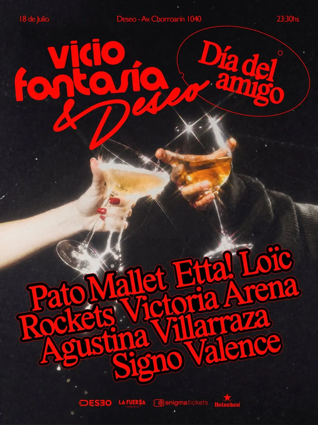 DIA DEL AMIGX x VICIOFANTASIA & DESEO
