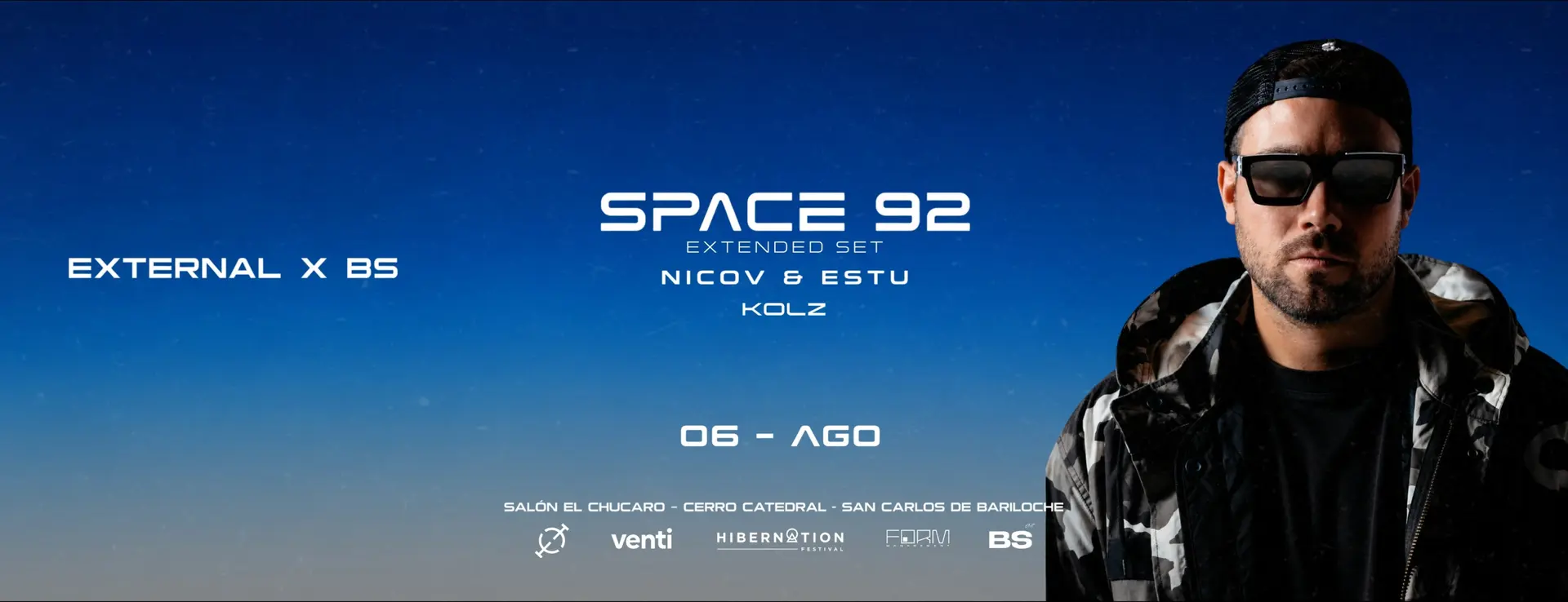SPACE 92 - BARILOCHE 6/8 - EXTERNAL x BS