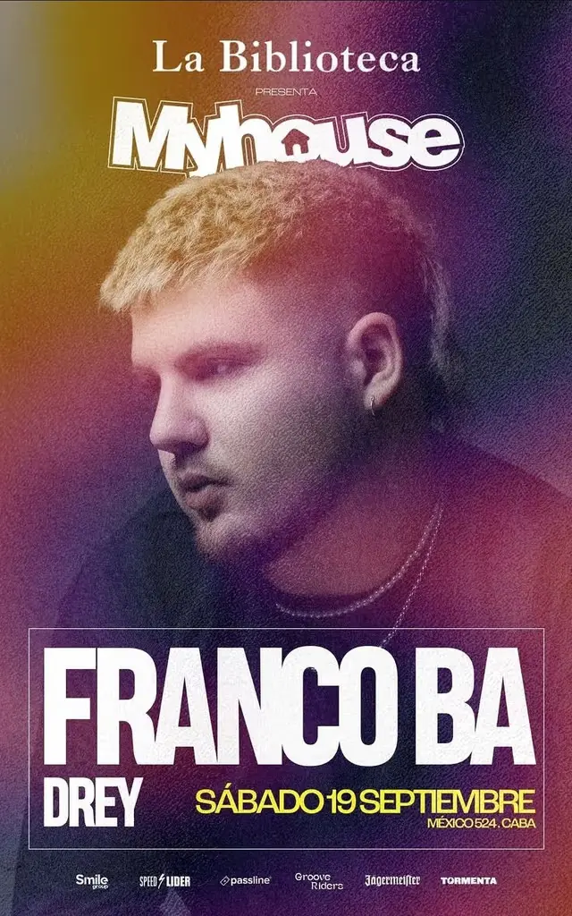 FRANCO BA x My House – La Biblioteca, San Telmo Buenos Aires
