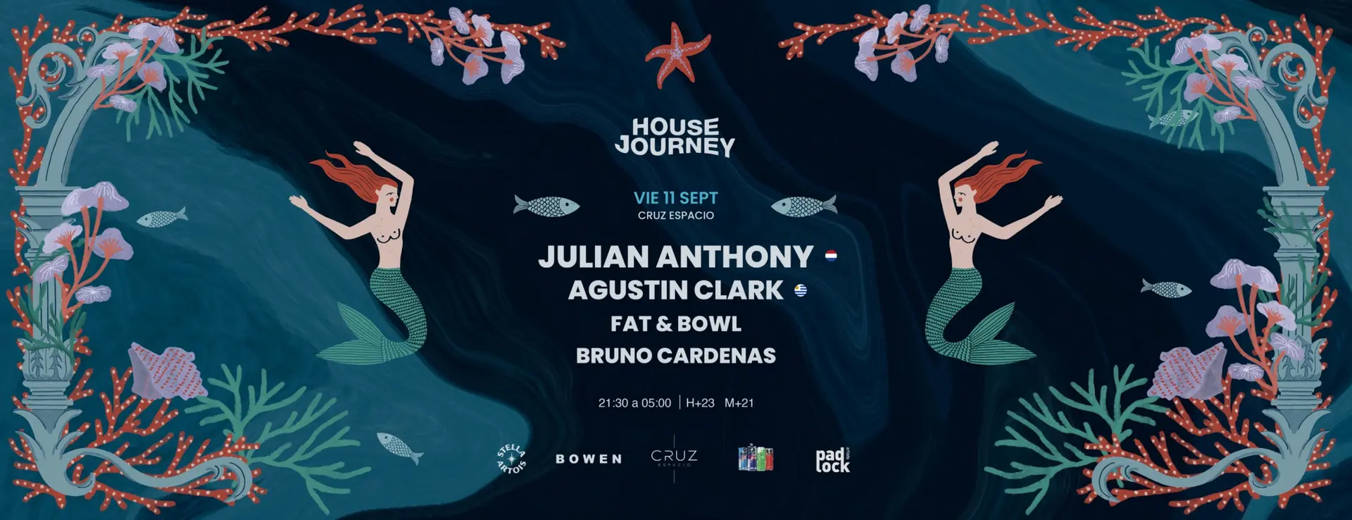 HOUSE JOURNEY - JULIAN ANTHONY • AGUSTIN CLARK
