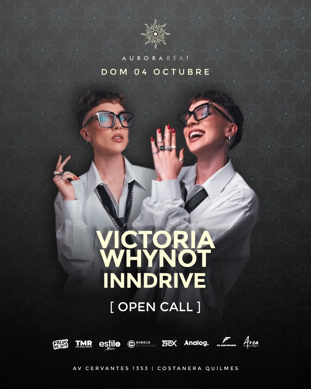 VICTORIA WHYNOT, Inndrive - Aurora, Área Costanera Quilmes