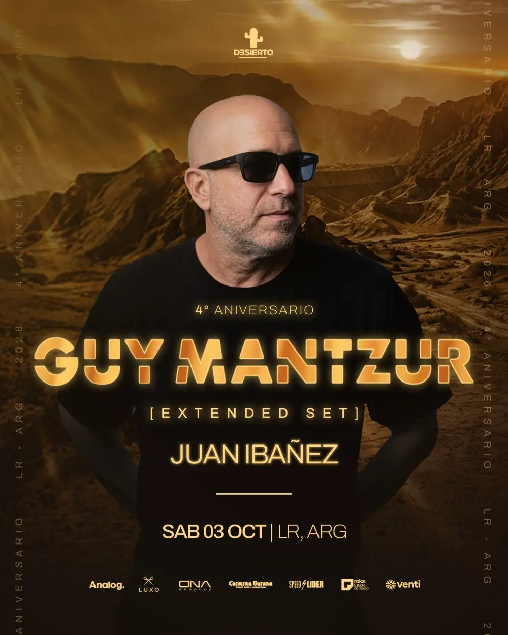 GUY MANTZUR - 4° ANIVERSARIO @DESIERTO.PROD