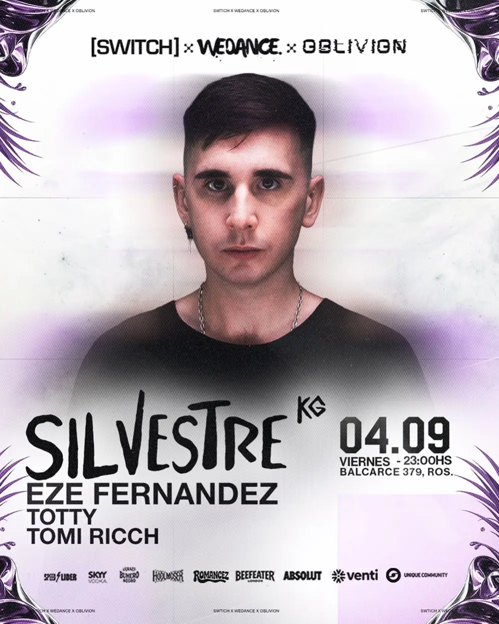 SILVESTRE KG  &MORE @ SWITCH + WEDANCE + OBLIVION