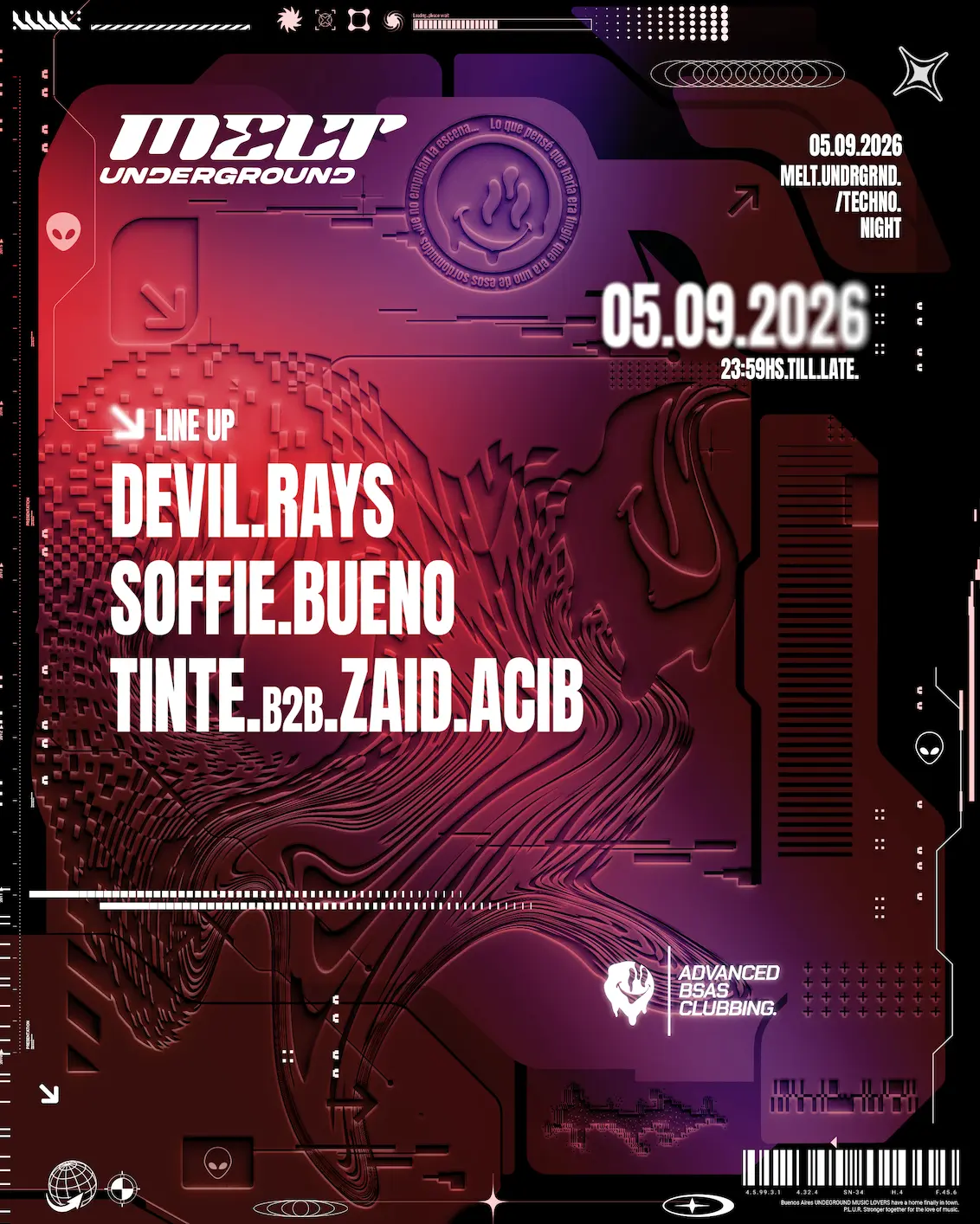 TECHNO NIGHT W/ Devil Rays