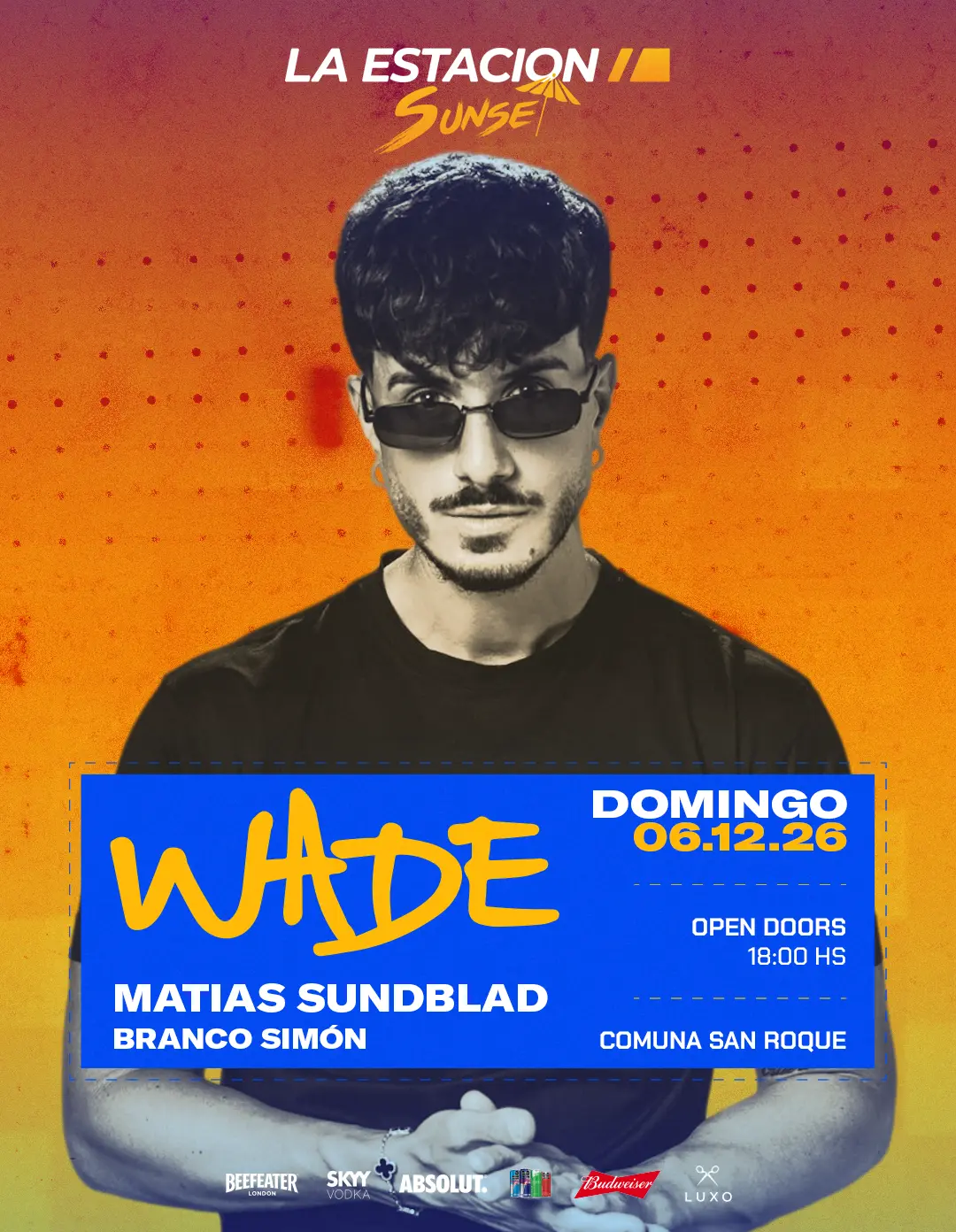 Wade - La Estación Sunset, Córdoba - ALLMusicParties