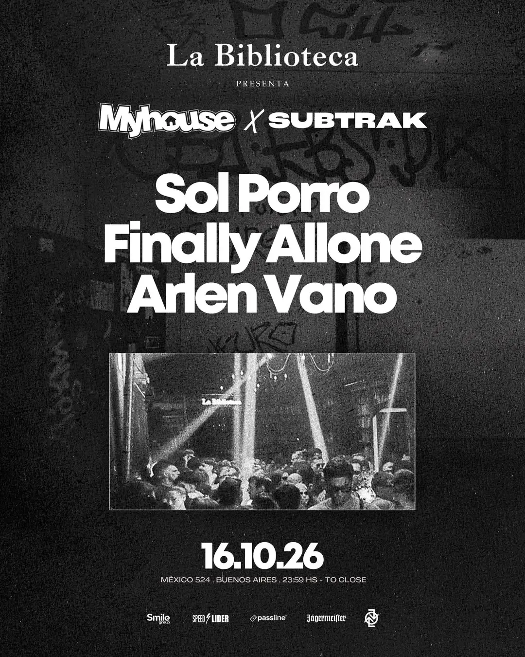 Sol Porro - My House, La Biblioteca - ALLMusicParties