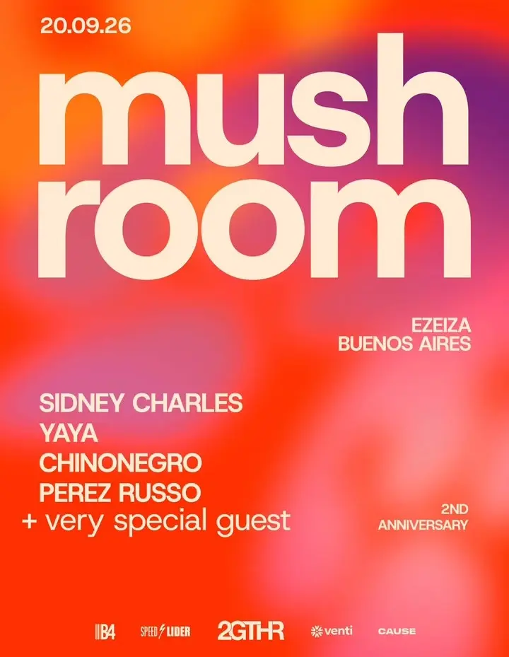 Sidney Charles, After Party x Mushroom