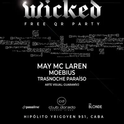 Domingo 11 / La Wicked Free QR Party