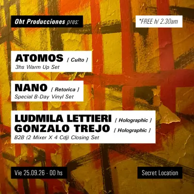 Ludmila Lettieri | Gonzalo Trejo | Nano | Atømøs