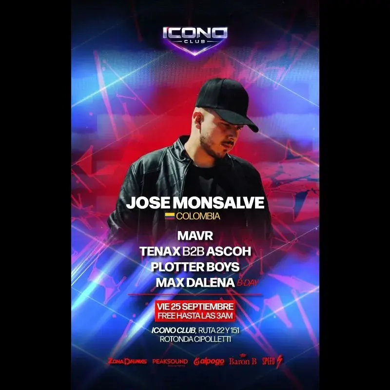 Icono Club Presenta — Noche Techno