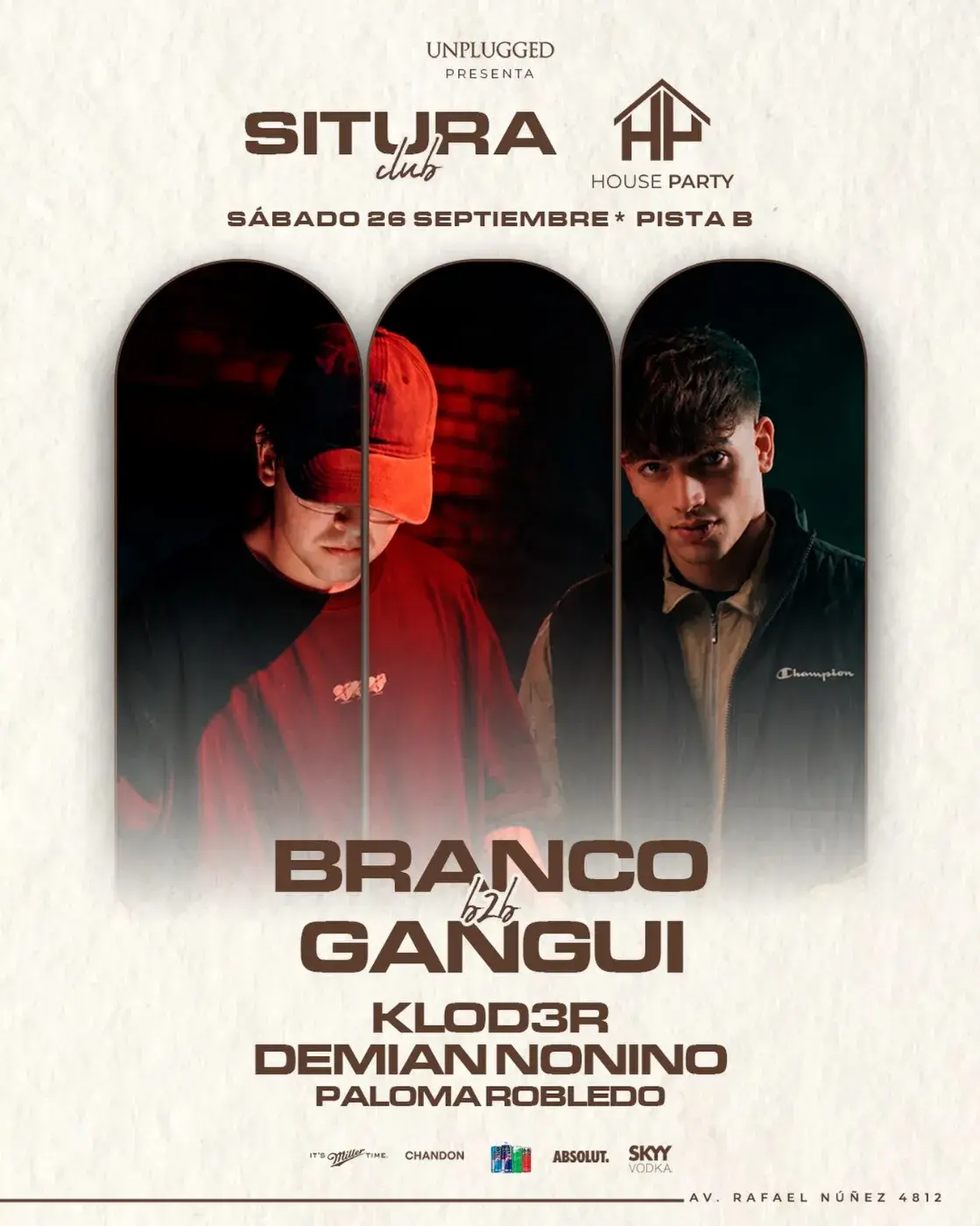Branco Simon B2B Gangui | Klod3r | Demian Nonino | Paloma Robledo