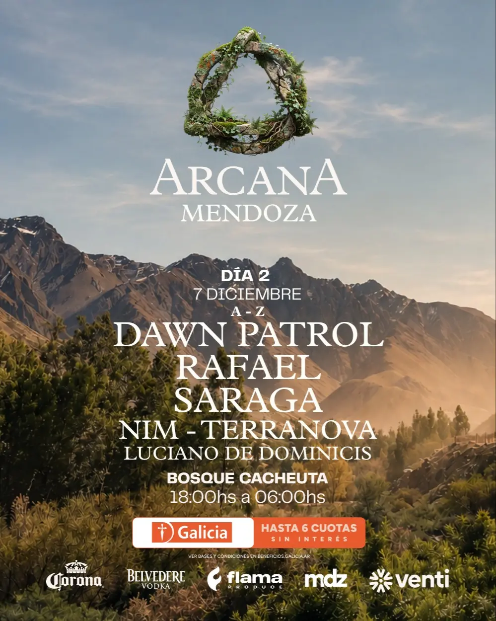 Arcana Día 2 - Dawn Patrol | Rafael | Saraga | Terranova | Nim | Luciano De Dominicis