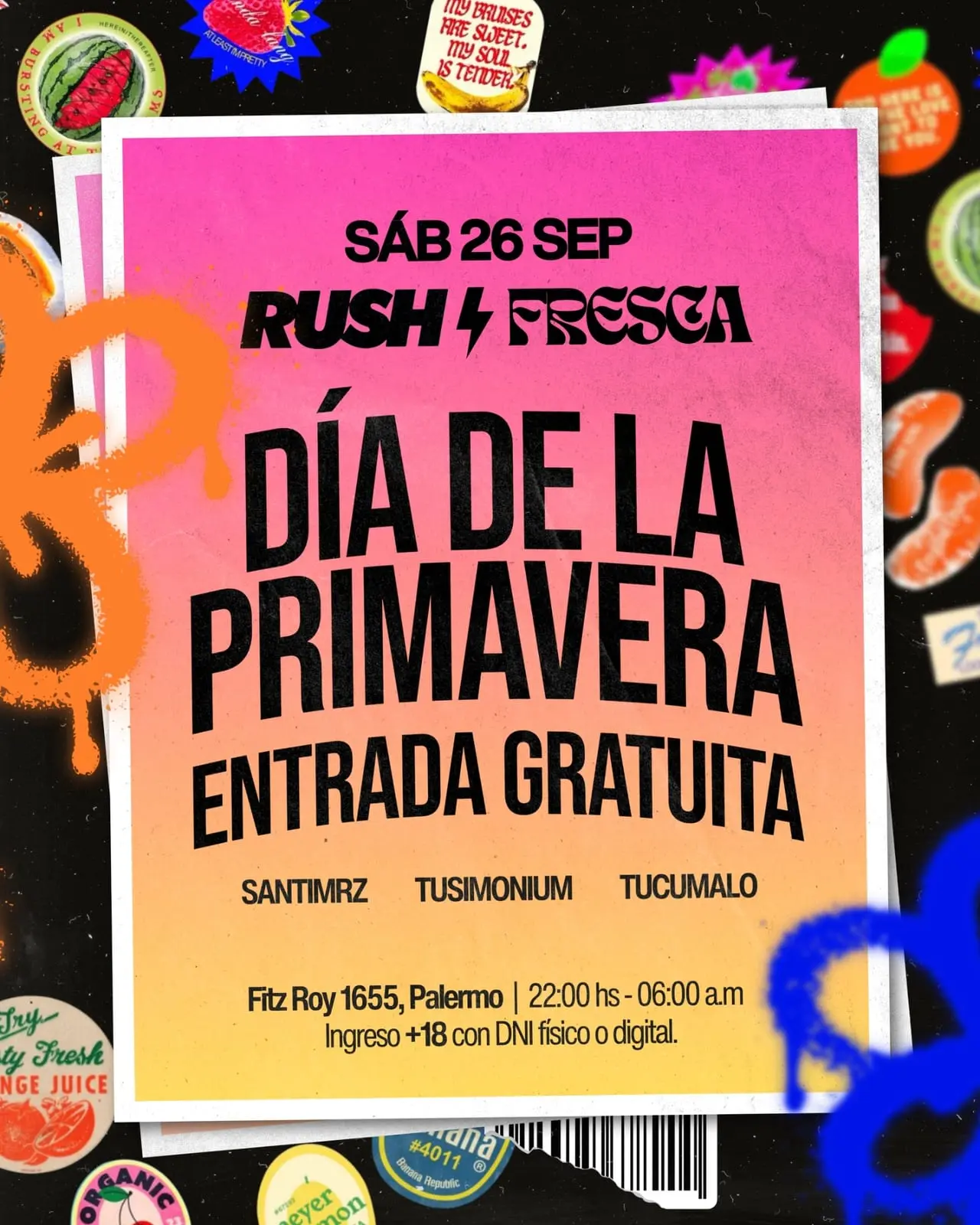 Rush Ft. Fresca: Día de La Primavera