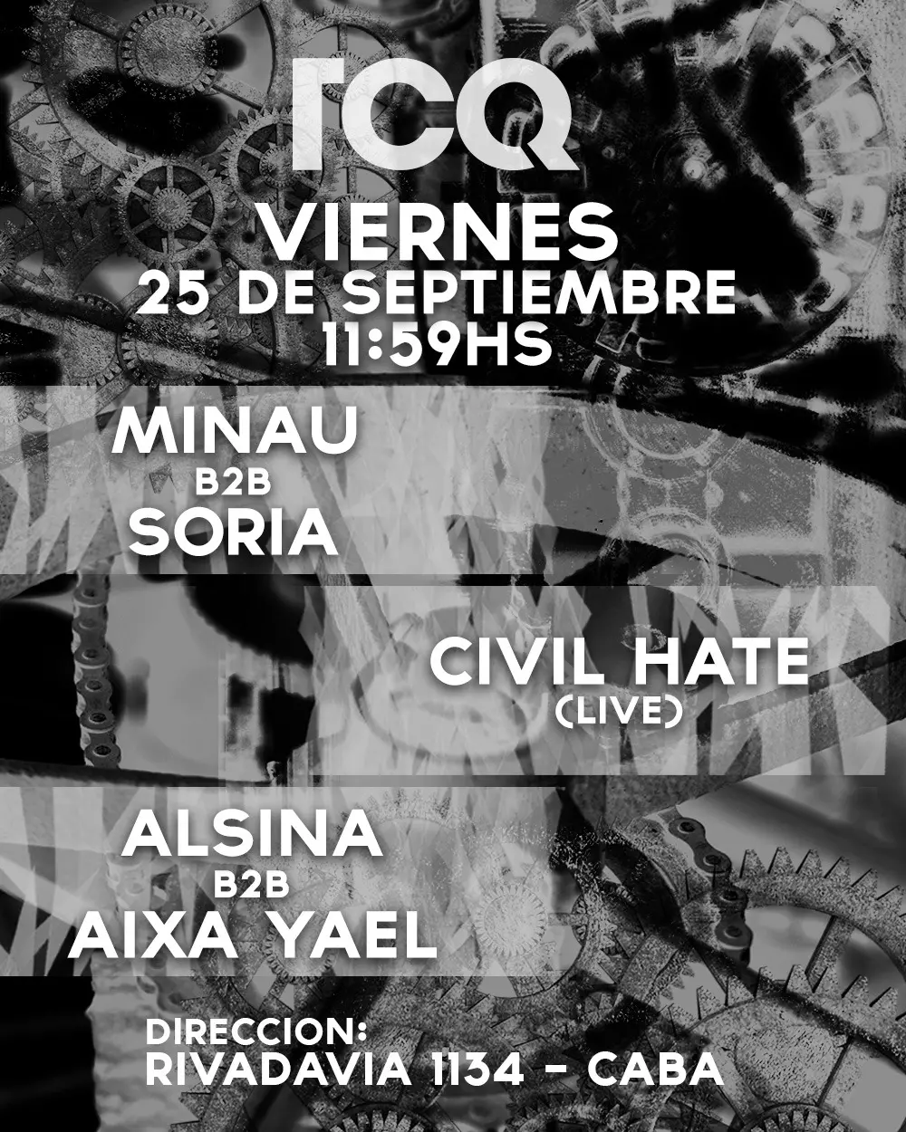 Minau B2B Soria | Civil Hate | Alsina B2B Aixa Yael