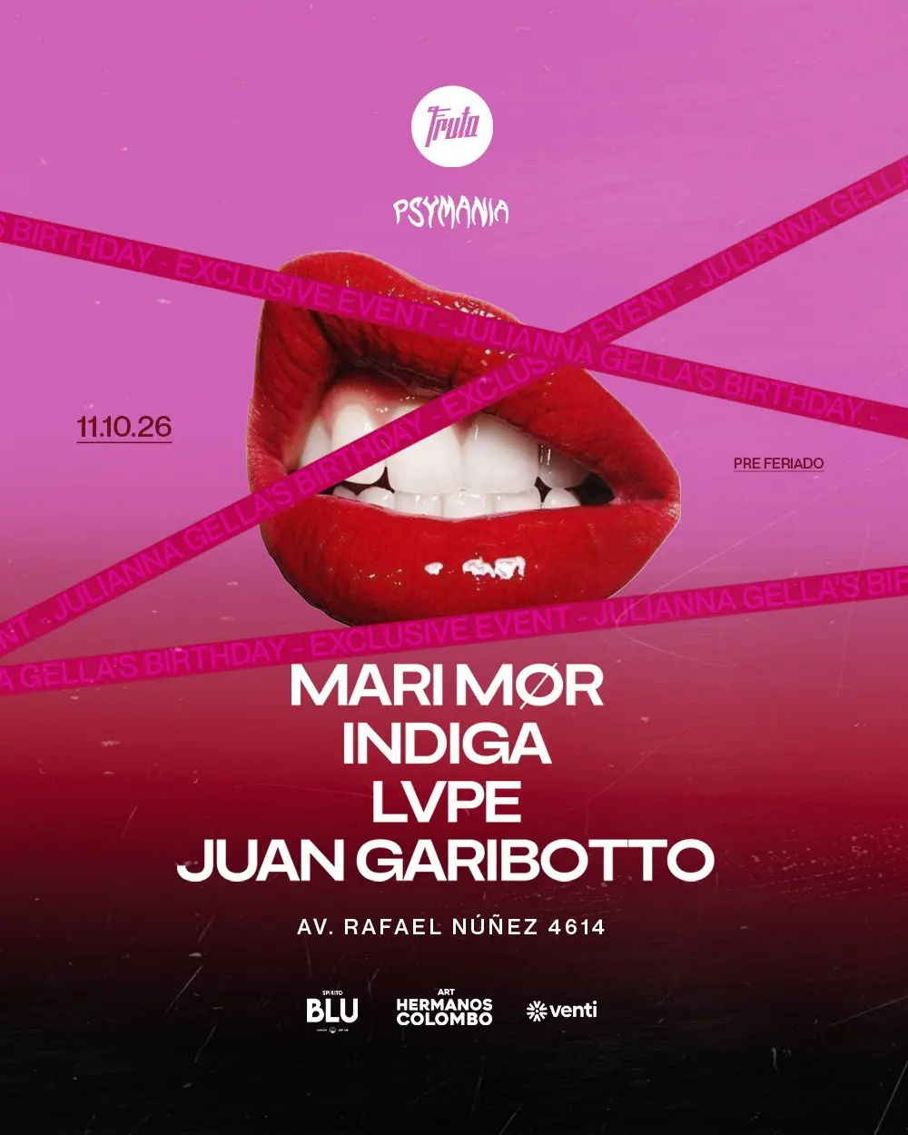 Mari Mor | Indiga | Lvpe | Juan Garibotto