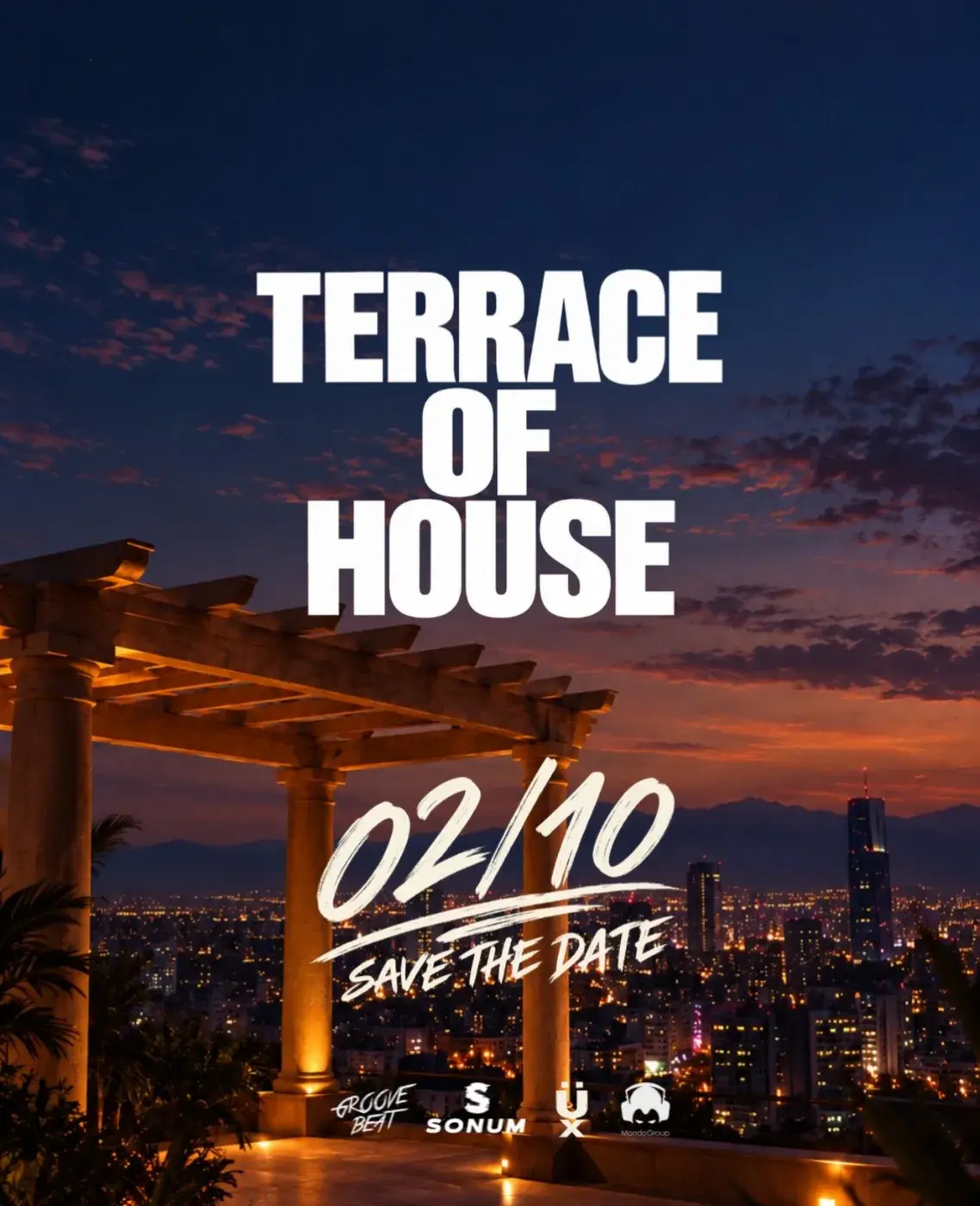 TERRACE OF HOUSE — SPRING SEASON