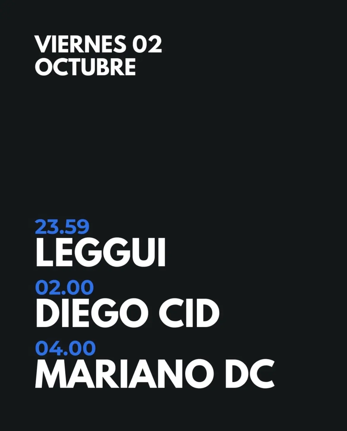 DIEGO CID - LEGGUI - Mariano DC