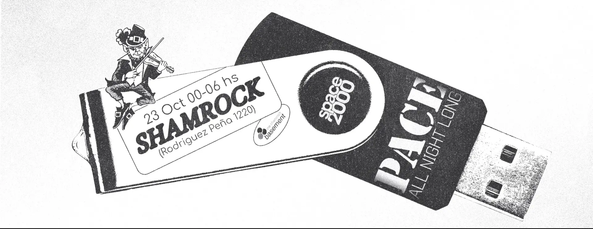 Space 2000 @ Shamrock Basement - Pace All Night Long 
