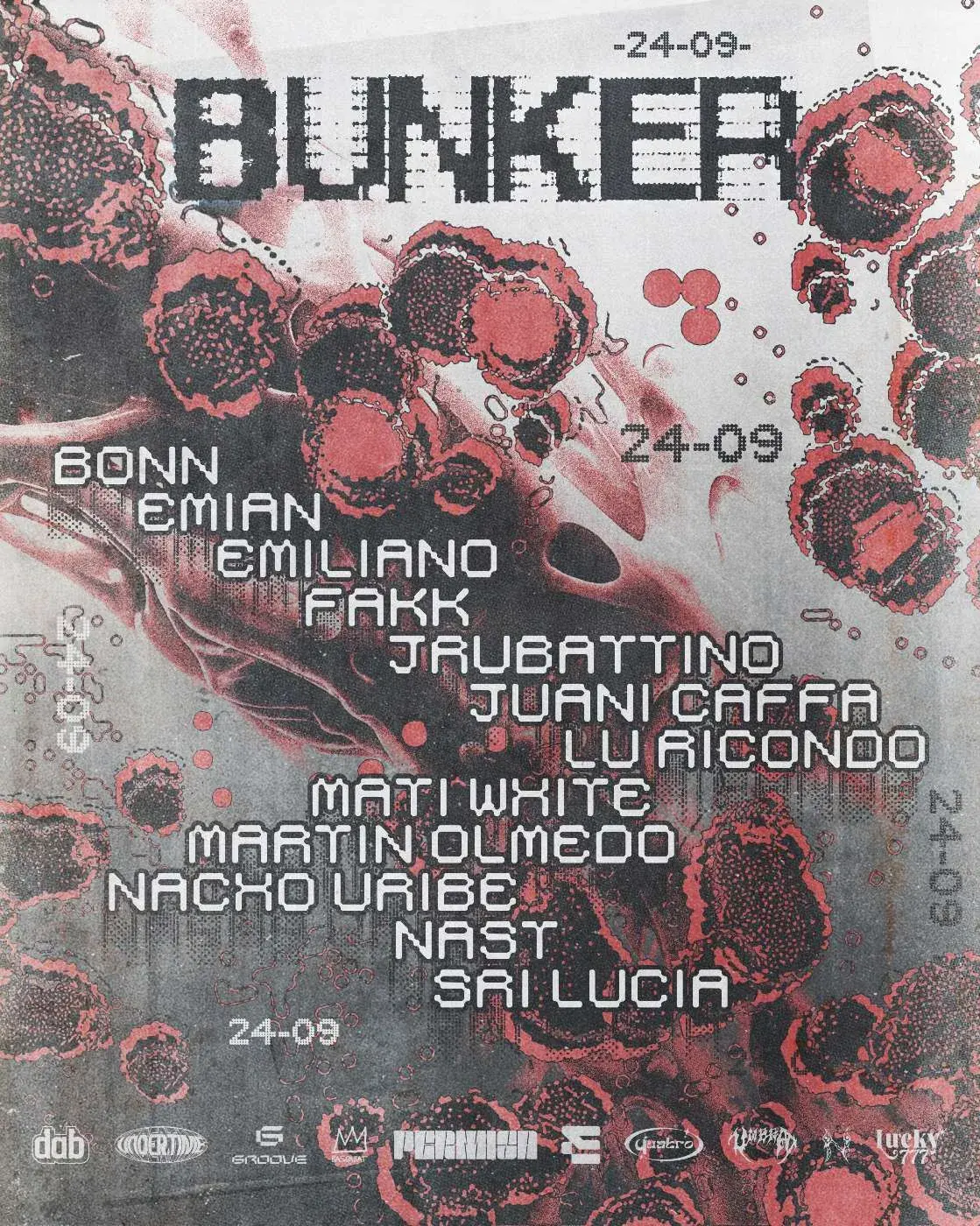 Bonn | Emian | Emiliano Pucheta | Fakk | Juani Caffa | Lu Ricondo & more