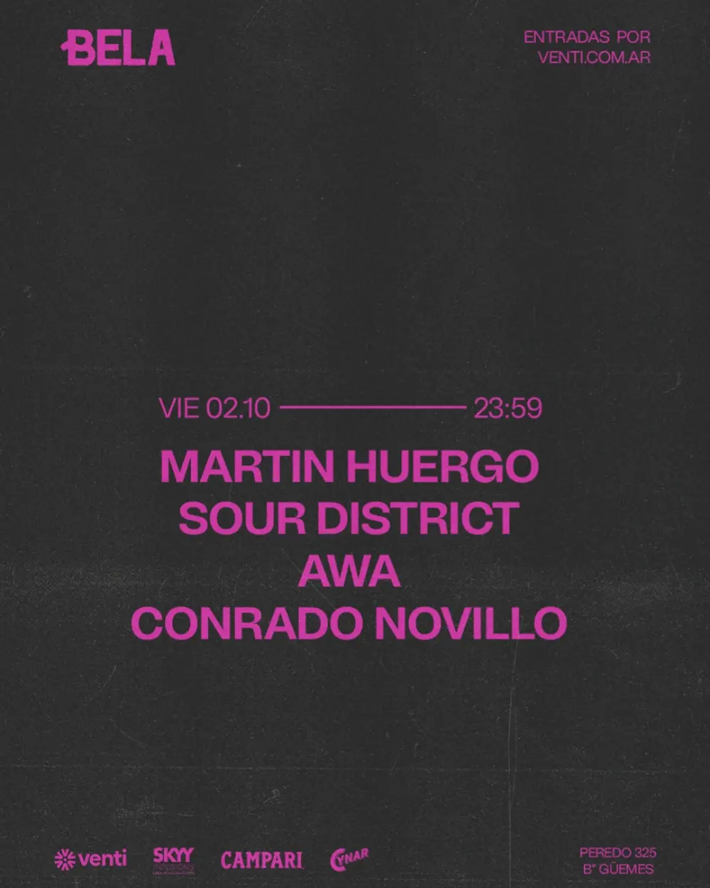 Martín Huergo | Sour District | Awa | Conrado Novillo