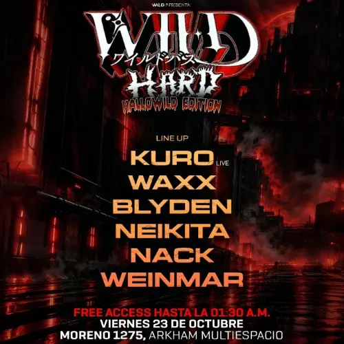 WILD presenta: WILD HARD (Hallowild Edition)
