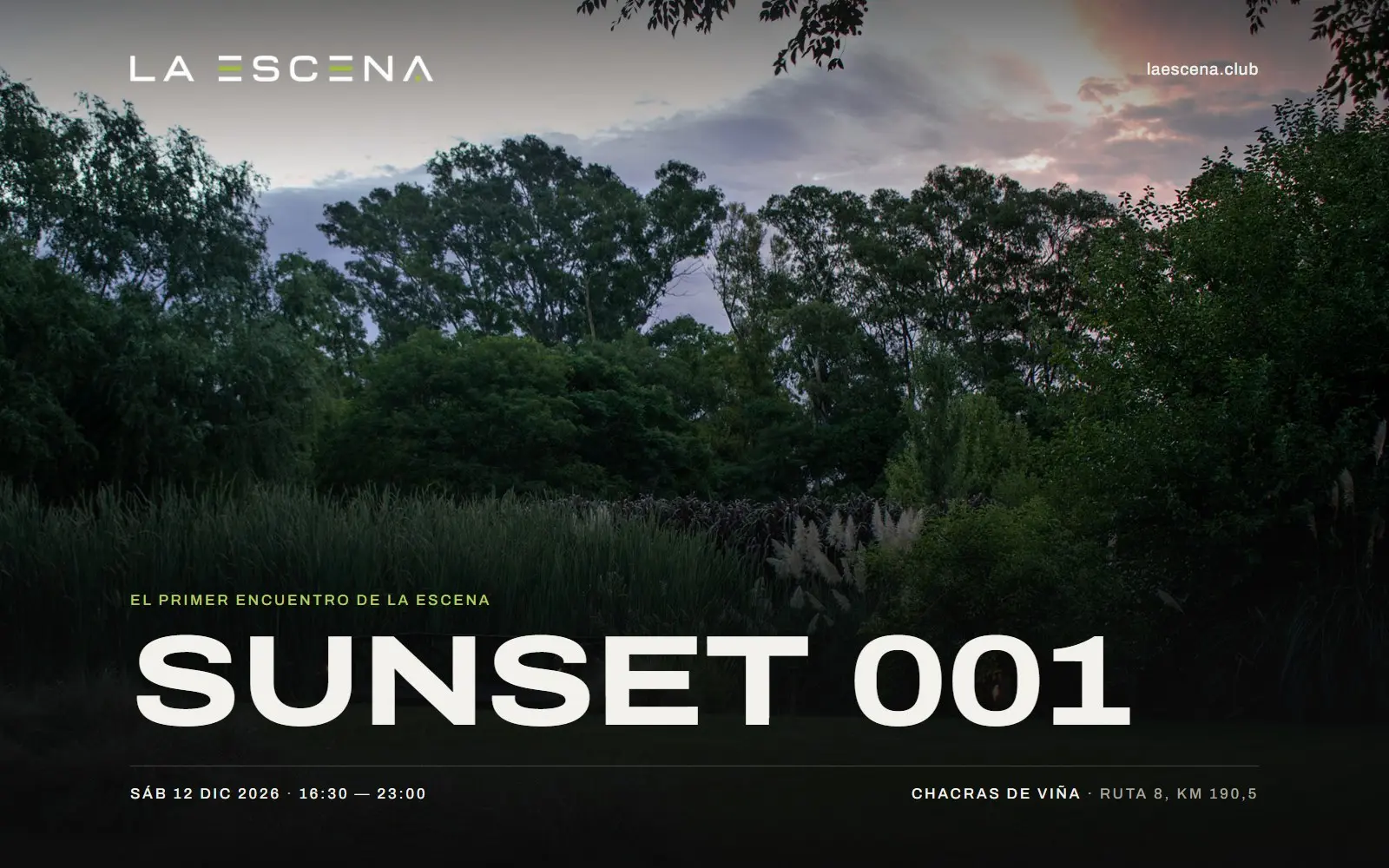 LA ESCENA — SUNSET 001