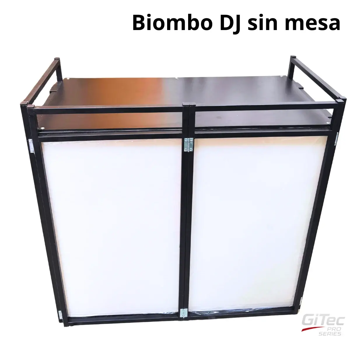 GiTec Pro Series Biombo DJ Plegable · Cuatro paneles, 100 cm de ancho