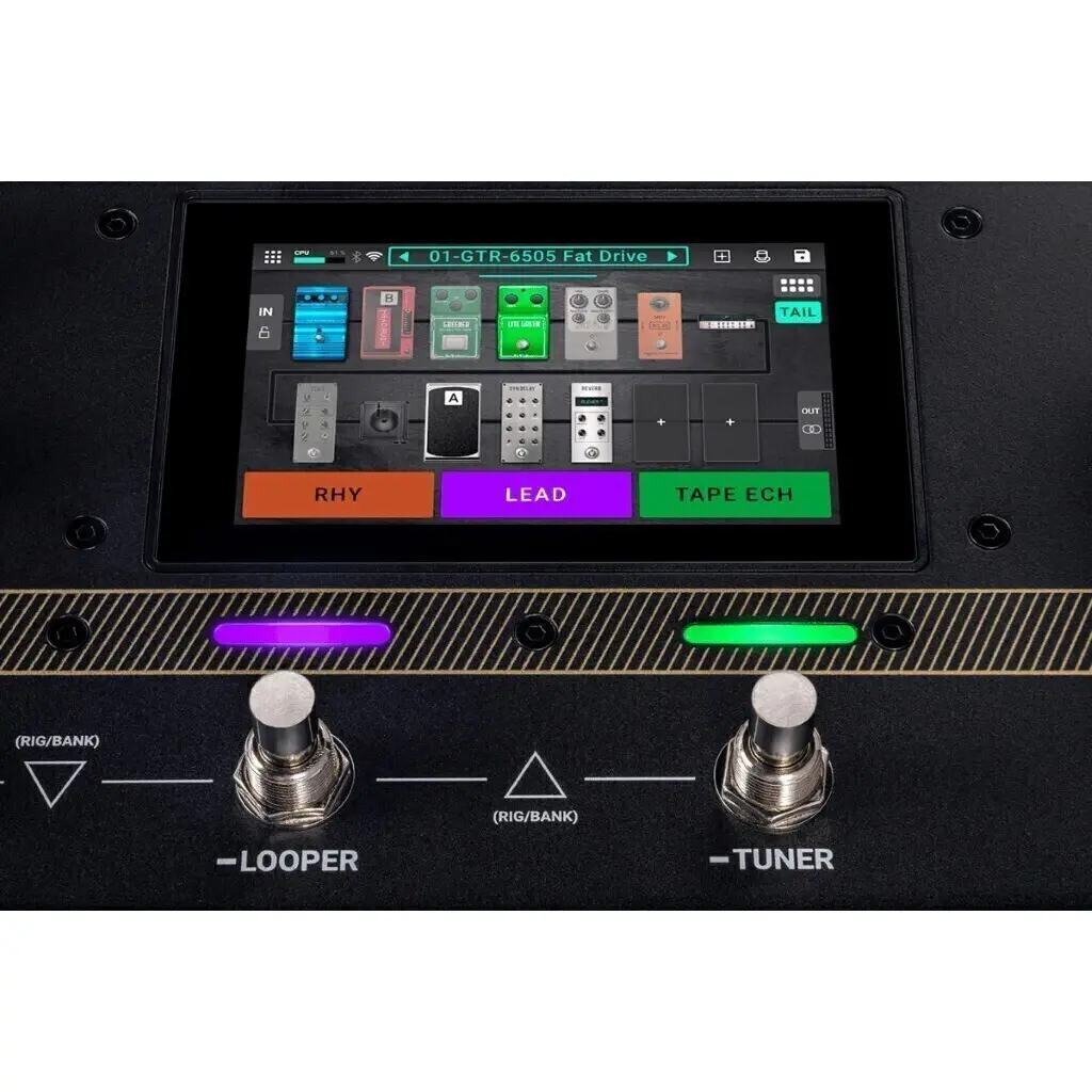 HeadRush Flex Prime · Pedalera multiefectos con pantalla táctil — imagen 8 de 8